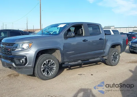 2022 Chevrolet Colorado 4Wd Short Box Z71 z USA, uszkodzony, nr VIN 1GCGTDEN9N1262151